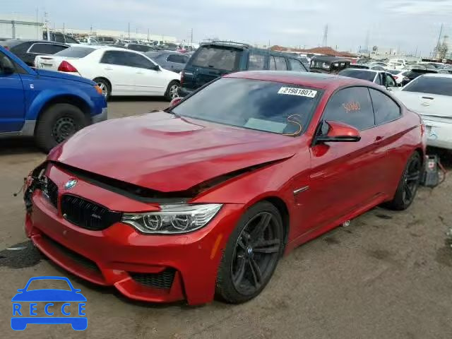 2015 BMW M4 WBS3R9C50FK332296 image 1