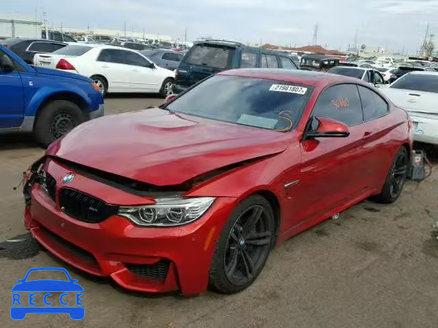 2015 BMW M4 WBS3R9C50FK332296 Bild 1