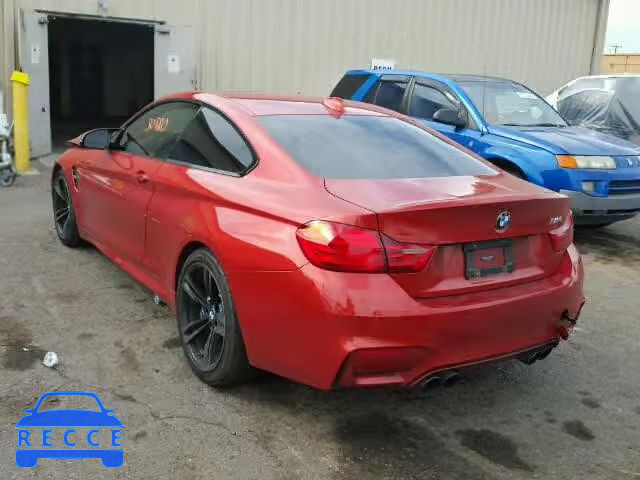2015 BMW M4 WBS3R9C50FK332296 зображення 2