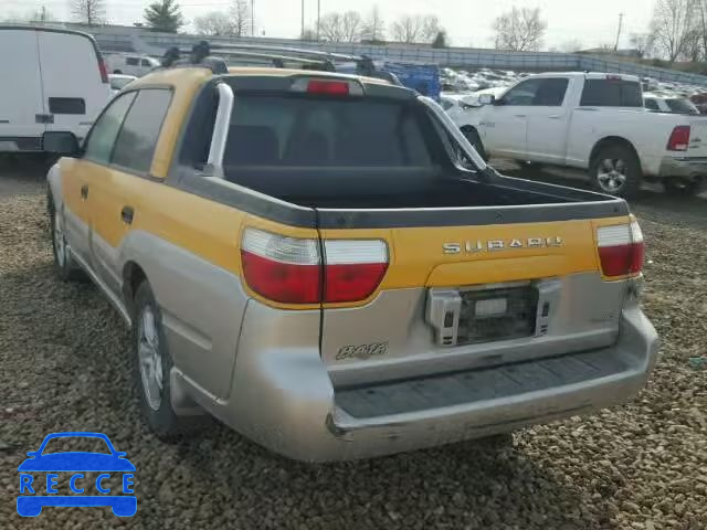 2003 SUBARU BAJA SPORT 4S4BT62C837113096 image 2