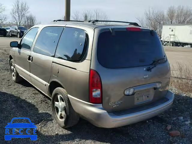 2002 NISSAN QUEST SE 4N2ZN16T02D812228 image 2