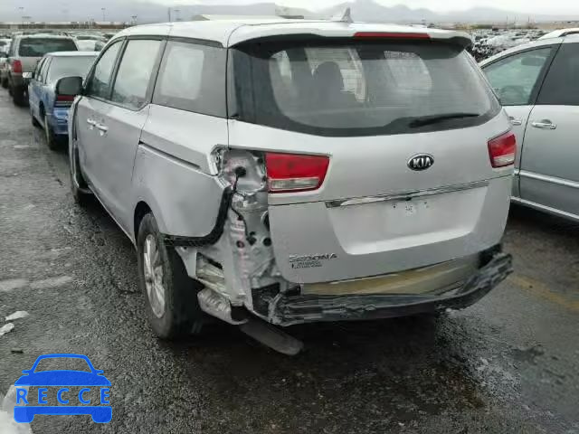 2016 KIA SEDONA L KNDMA5C18G6117266 image 2