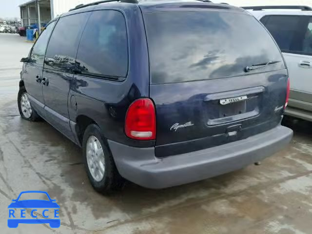 1999 PLYMOUTH VOYAGER SE 2P4GP45G7XR209156 зображення 2