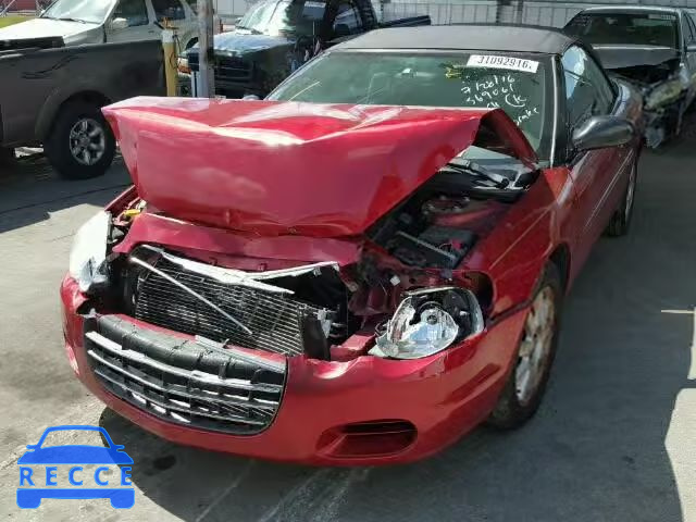 2005 CHRYSLER SEBRING GT 1C3EL75R55N520822 зображення 1