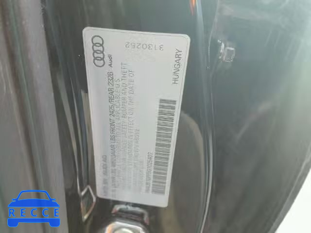 2016 AUDI S3 PREMIUM WAUB1GFF5G1025407 image 9