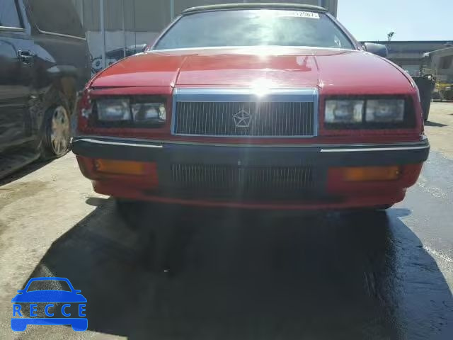 1991 CHRYSLER LEBARON 1C3XJ4539MG160448 Bild 8