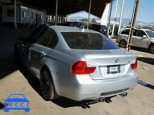 2008 BMW M3 WBSVA93508E216047 image 2
