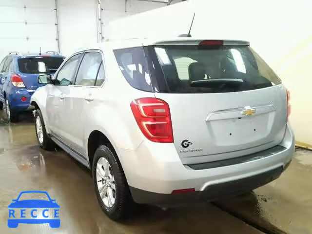 2017 CHEVROLET EQUINOX LS 2GNALBEK6H1528022 image 2