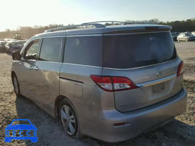 2012 NISSAN QUEST JN8AE2KP2C9035428 Bild 2