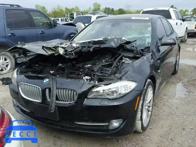 2011 BMW 550I WBAFR9C59BC758963 зображення 1