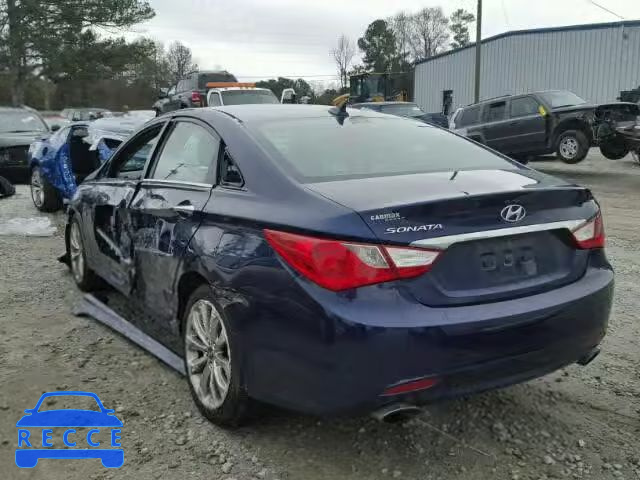 2011 HYUNDAI SONATA 5NPEC4AC3BH057800 зображення 2