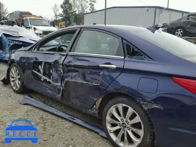 2011 HYUNDAI SONATA 5NPEC4AC3BH057800 image 8