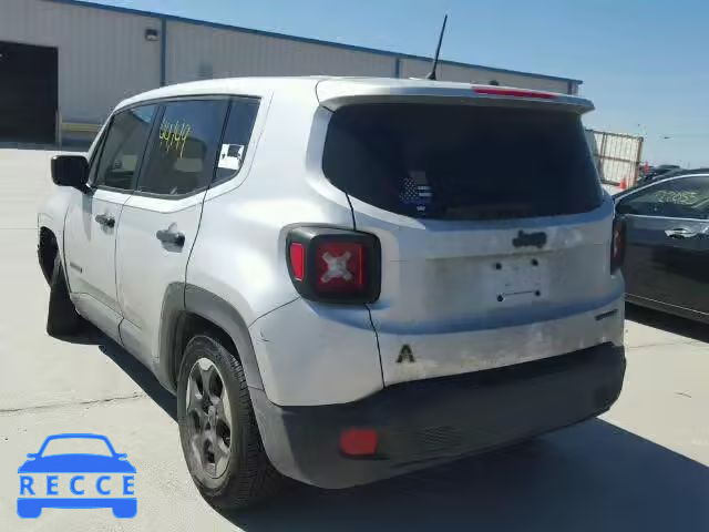 2015 JEEP RENEGADE S ZACCJAAT2FPB24069 зображення 2