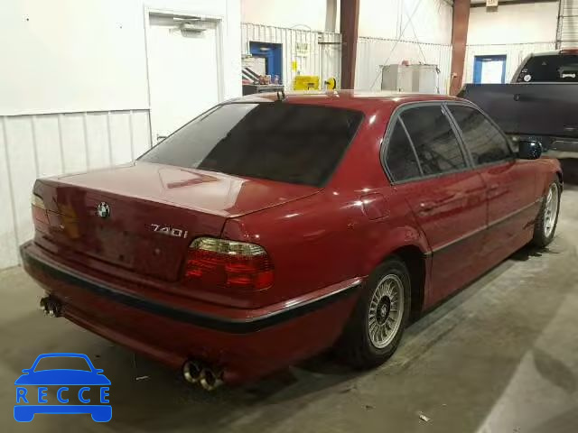 2001 BMW 740I AUTOMATIC WBAGG834X1DN88116 image 3