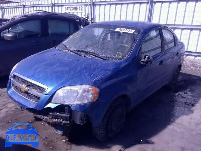 2009 CHEVROLET AVEO LS KL1TV55E79B366689 image 1