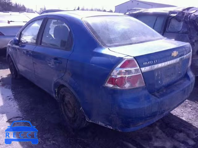 2009 CHEVROLET AVEO LS KL1TV55E79B366689 image 2