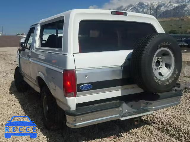 1996 FORD BRONCO 1FMEU15H3TLB18377 image 2