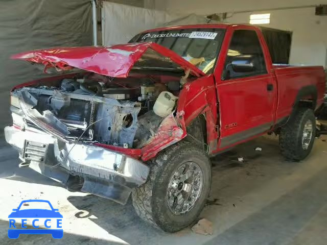 1992 CHEVROLET K1500 1GCEK14K9NZ143954 Bild 1