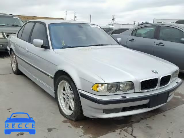 2001 BMW 740I AUTOMATIC WBAGG83451DN82658 image 0