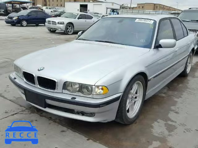 2001 BMW 740I AUTOMATIC WBAGG83451DN82658 зображення 1