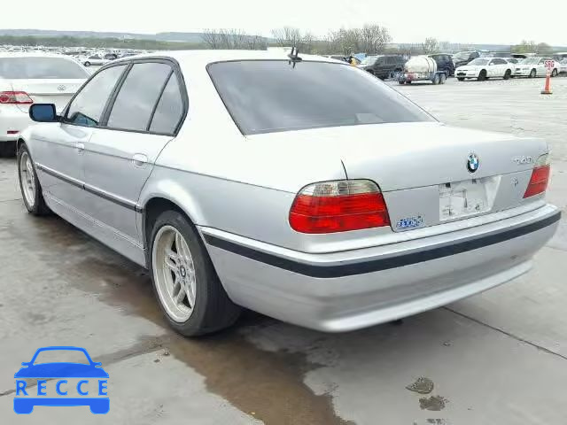 2001 BMW 740I AUTOMATIC WBAGG83451DN82658 зображення 2