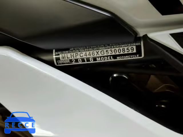 2016 HONDA CBR500R MLHPC446XG5300859 image 18