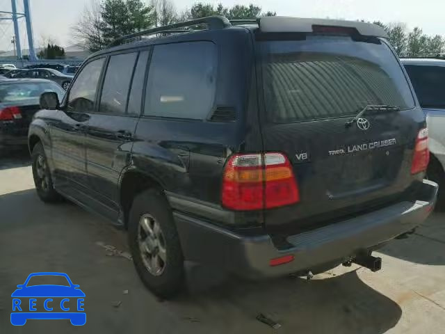 2001 TOYOTA LANDCRUISE JTEHT05J212002829 image 2