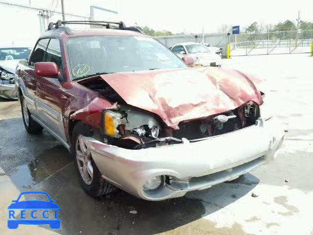 2003 SUBARU BAJA 4S4BT61C037102983 зображення 0