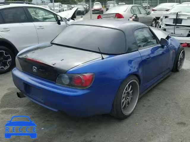 2002 HONDA S2000 JHMAP11402T005013 image 3