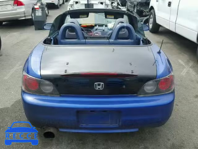 2002 HONDA S2000 JHMAP11402T005013 image 8