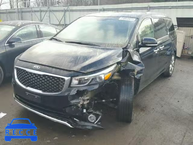 2015 KIA SEDONA SXL KNDME5C10F6029704 зображення 1