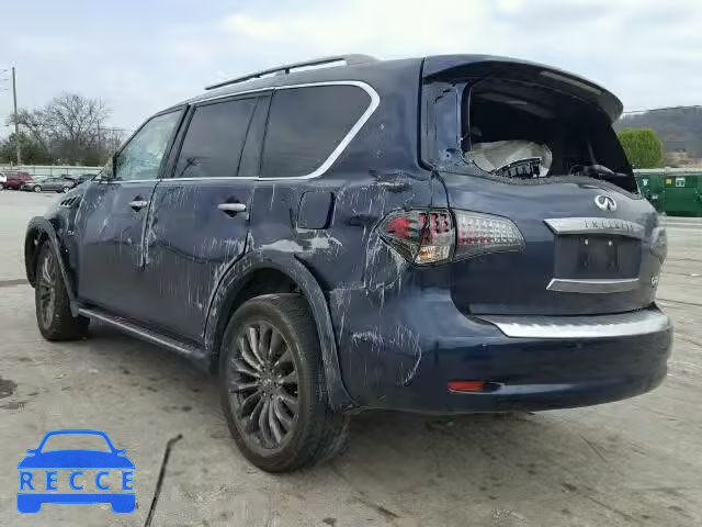 2016 INFINITI QX80 JN8AZ2NEXG9126063 image 2