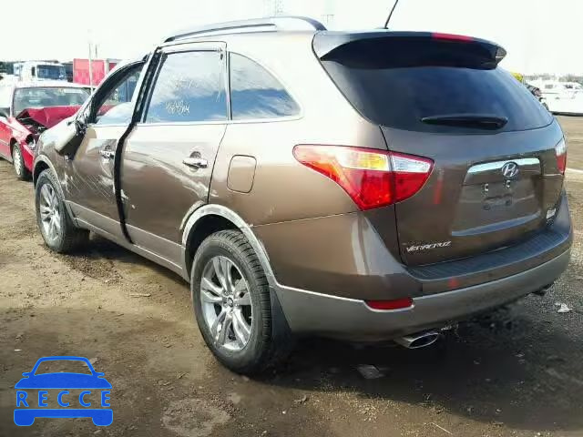 2012 HYUNDAI VERACRUZ G KM8NU4CC1CU193694 image 2