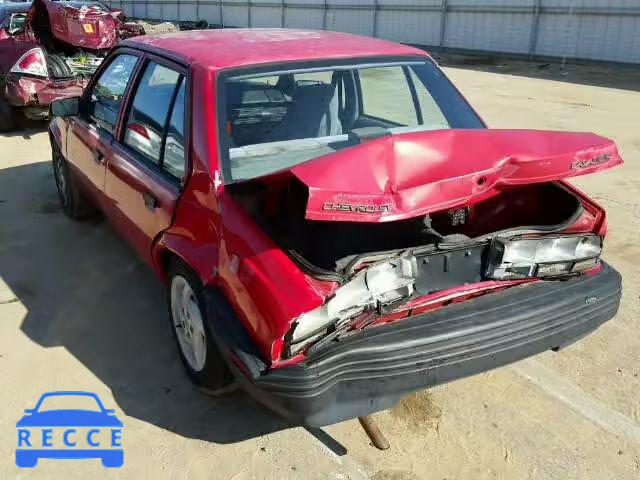 1992 CHEVROLET CAVALIER V 1G1JC5443N7138516 image 2