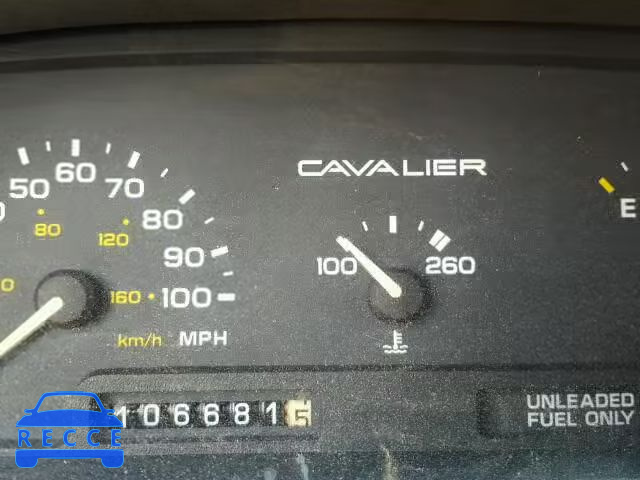 1992 CHEVROLET CAVALIER V 1G1JC5443N7138516 image 7