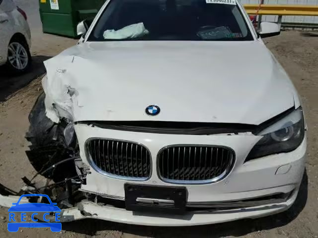 2012 BMW 750I XDRIV WBAKC6C57CDX99621 зображення 6