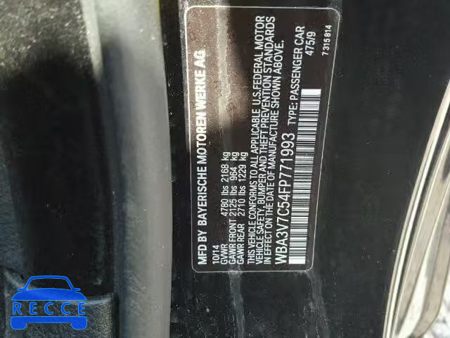 2015 BMW 428I SULEV WBA3V7C54FP771993 image 9
