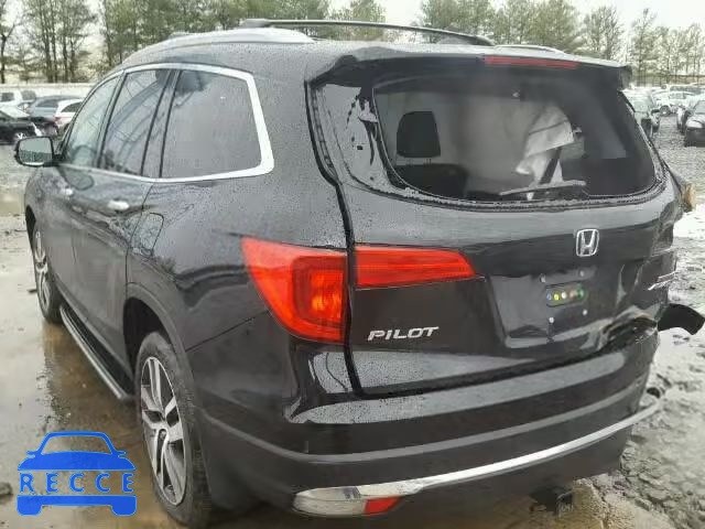 2016 HONDA PILOT TOUR 5FNYF6H96GB011765 image 2