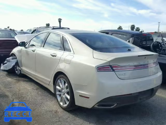 2016 LINCOLN MKZ HYBRID 3LN6L2LU2GR627784 зображення 2