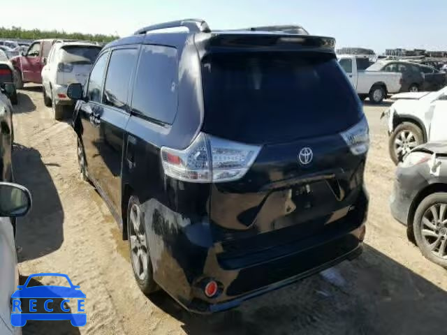 2016 TOYOTA SIENNA SE 5TDXK3DC4GS750393 зображення 2