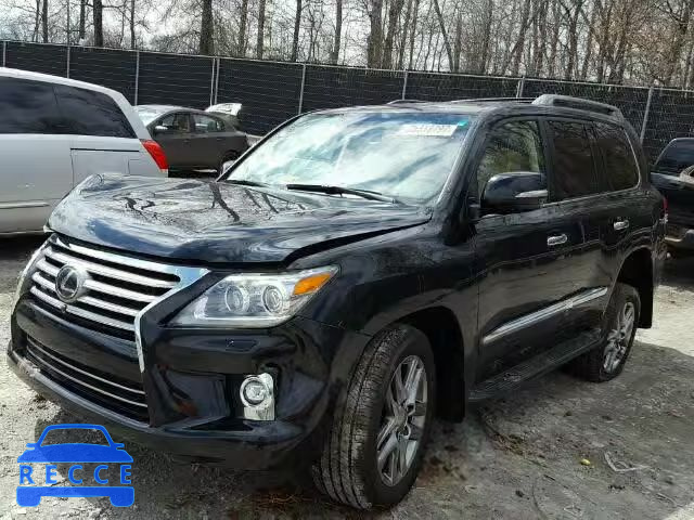 2014 LEXUS LX 570 JTJHY7AX4E4153204 image 1