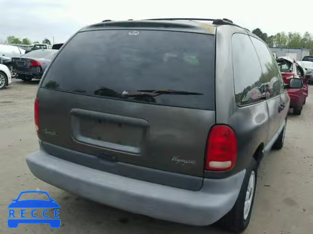 1997 PLYMOUTH VOYAGER SE 1P4GP45R3VB242345 зображення 3