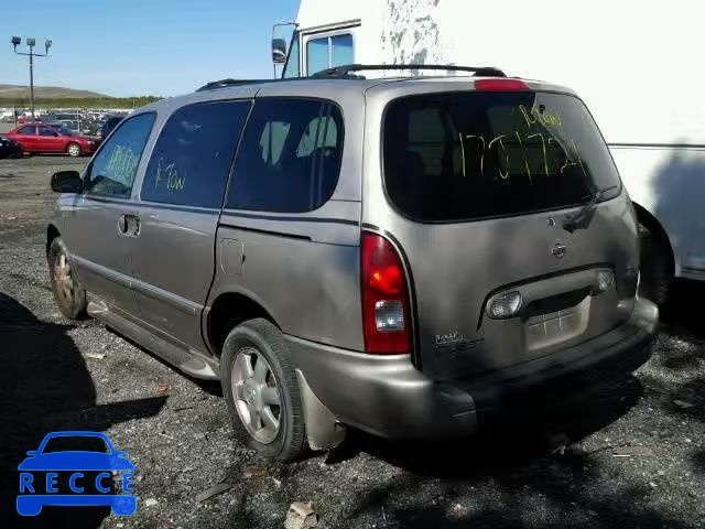 2001 NISSAN QUEST SE 4N2ZN16T91D824487 image 2