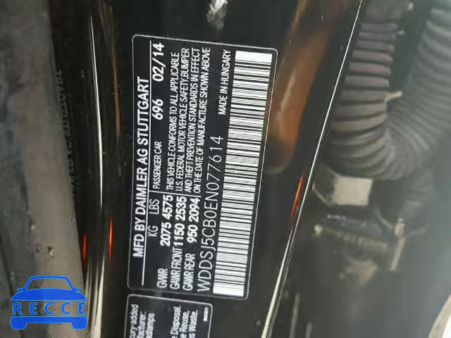 2014 MERCEDES-BENZ CLA 45 AMG WDDSJ5CB0EN077614 image 9