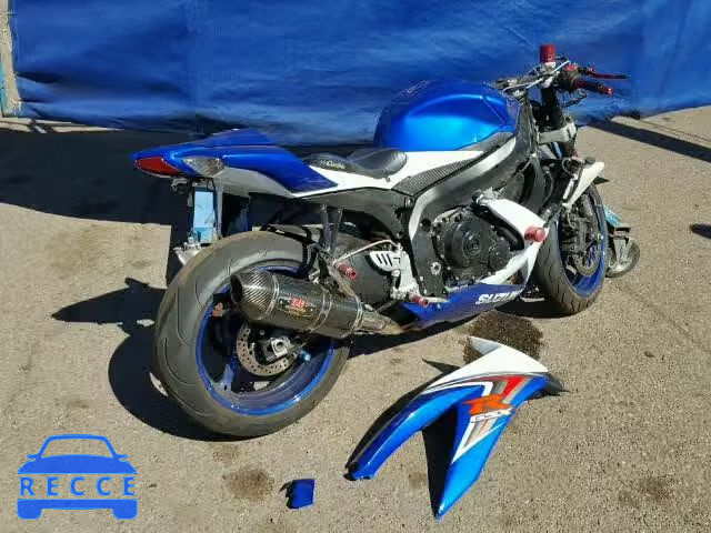 2008 SUZUKI GSX-R750 JS1GR7LA882104599 image 3