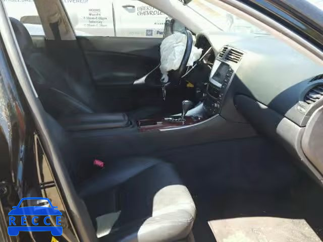 2008 LEXUS IS350 JTHBE262385020593 image 4