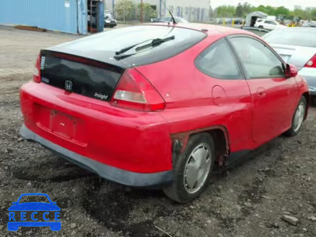 2001 HONDA INSIGHT JHMZE13741T000086 Bild 3