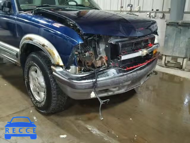 1999 CHEVROLET S10 1GCDT14X6X8139258 image 8