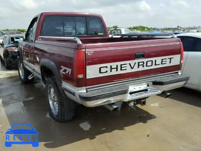 1993 CHEVROLET K1500 1GCEK14K8PZ144287 image 2