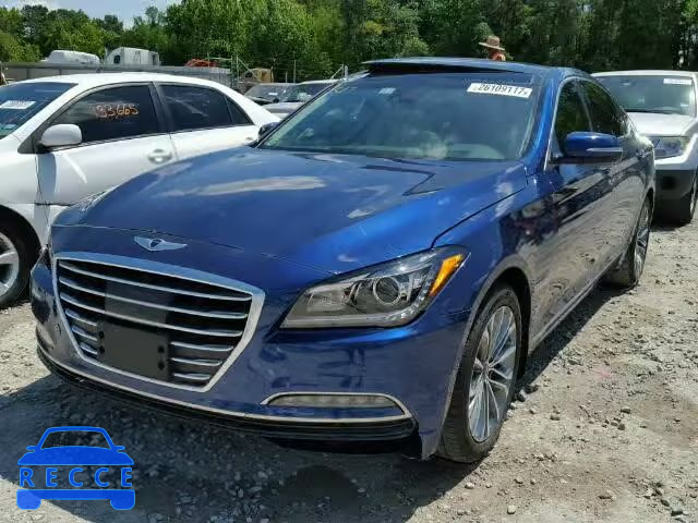 2016 HYUNDAI GENESIS KMHGN4JE9GU113476 image 1